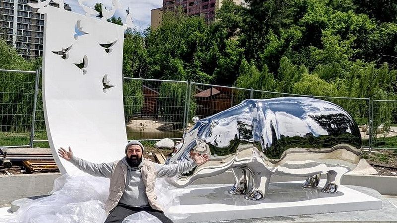 Вскоре в Тбилиси появится скульптура бегемота Беги