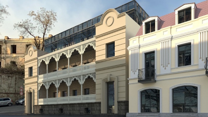 На месте тбилисского дома журналистов построят гостиницу