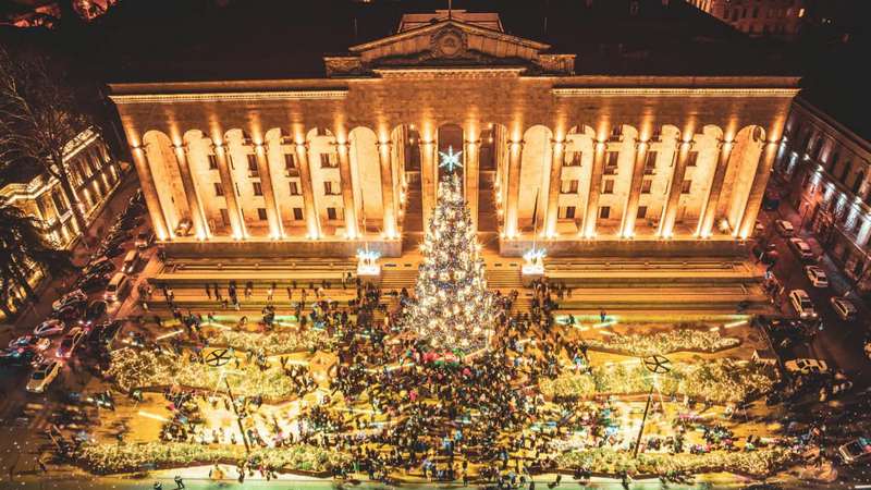 Опубликована программа новогодних мероприятий Тбилиси