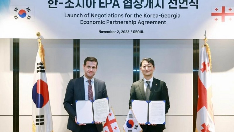 Грузия и Южная Корея договариваются о свободной торговле