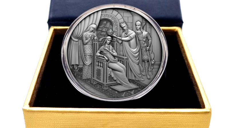 Новая Зеландия выпустила монету с изображением сцены из поэмы Шота Руставели