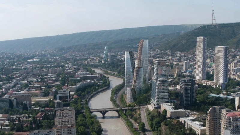 В Тбилиси вырастет еще пять небоскребов