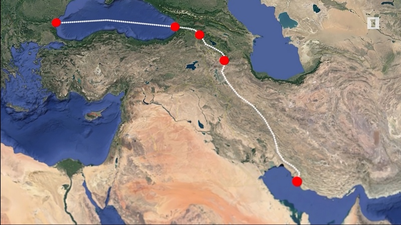 Иран предлагает Армении и Грузии изменить транзитную карту региона
