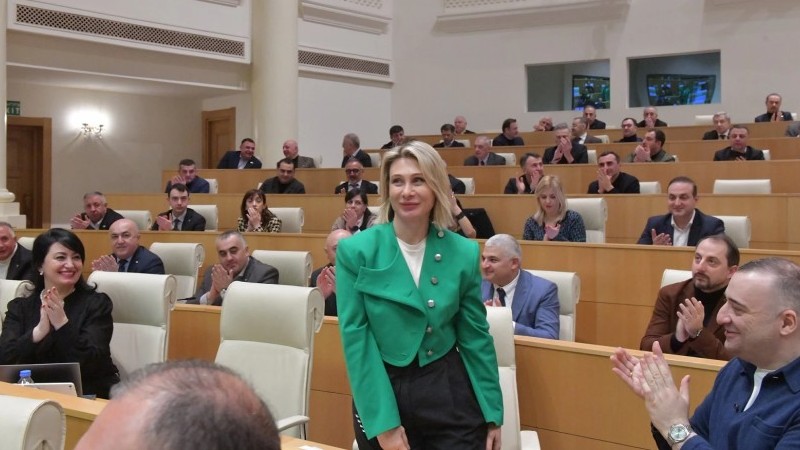 В Парламенте Грузии появилась новая вице-спикер в юбке